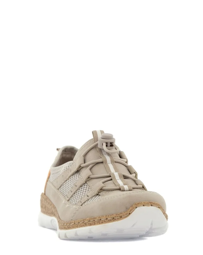Rieker Beige Promenadsko