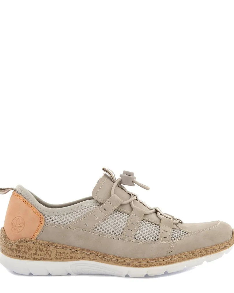 Rieker Beige Promenadsko