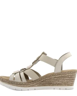 Rieker Beige Sandalett