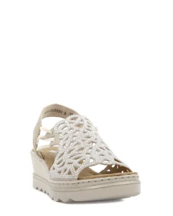Rieker Beige Sandalett