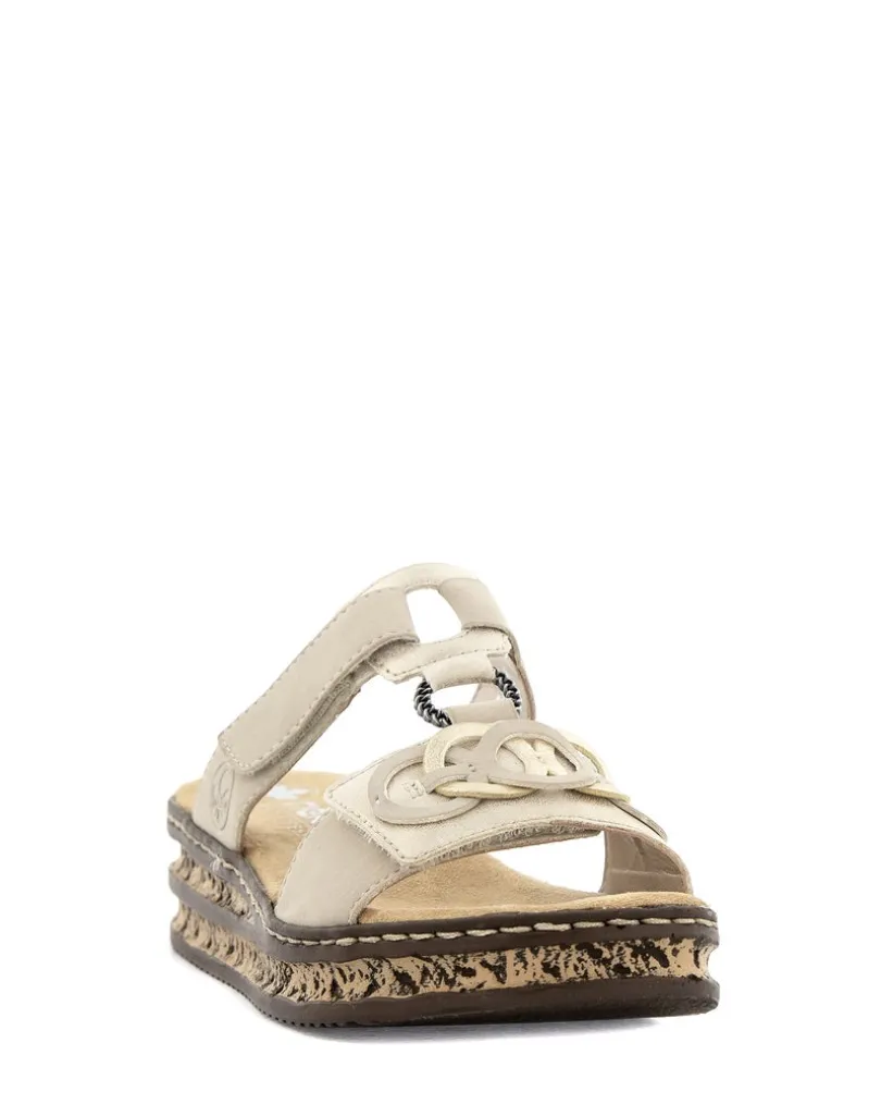 Rieker Beige Slip-In