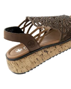 Rieker Brun Sandal