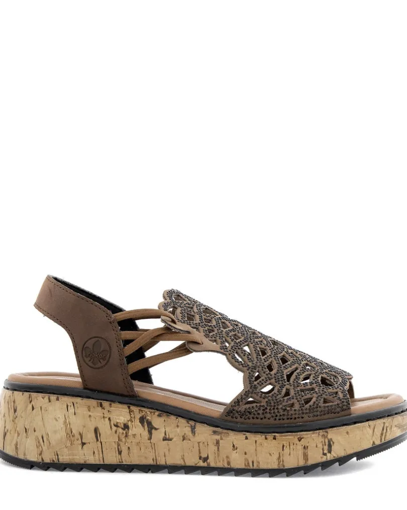 Rieker Brun Sandal