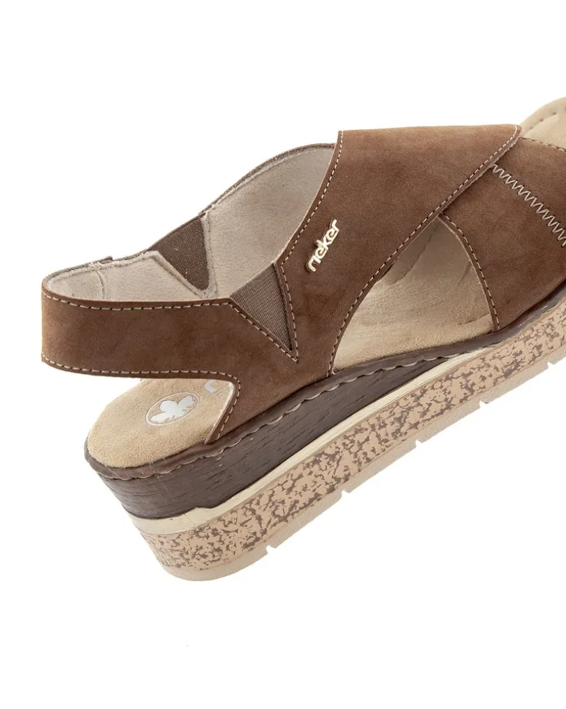 Rieker Brun Sandalett
