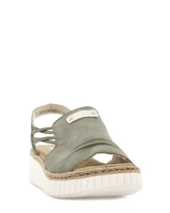 Rieker Grön Sandal