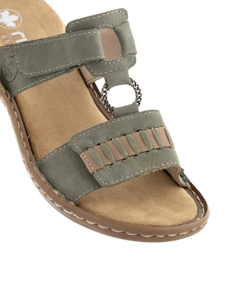 Rieker Grön Slip-In