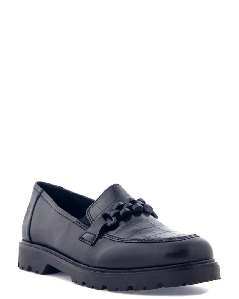 Rieker Svart Loafer