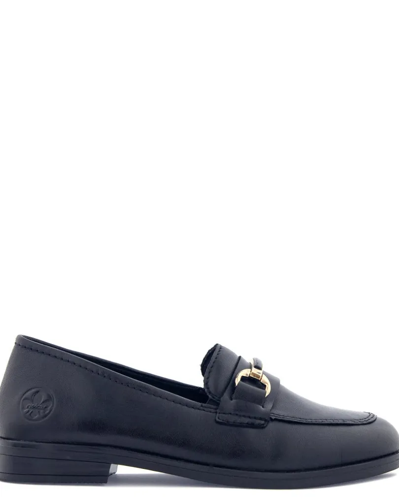 Rieker Svart Loafer