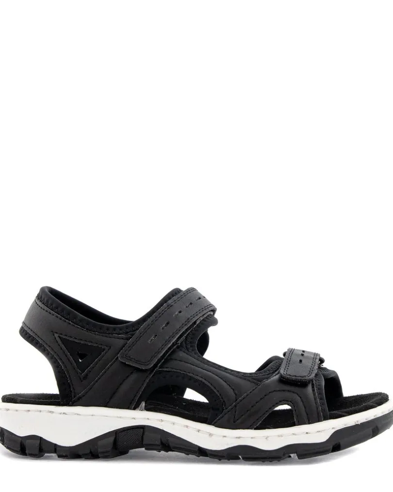 Rieker Svart Sandal