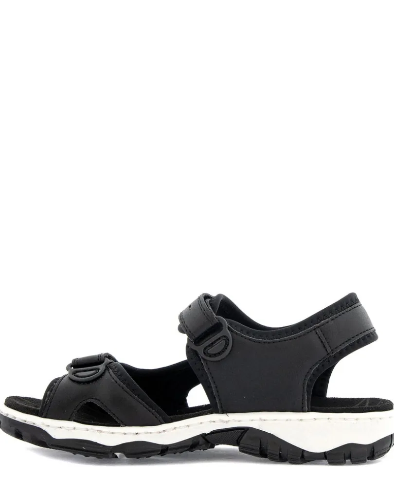Rieker Svart Sandal