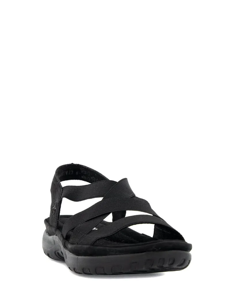 Rieker Svart Sandal