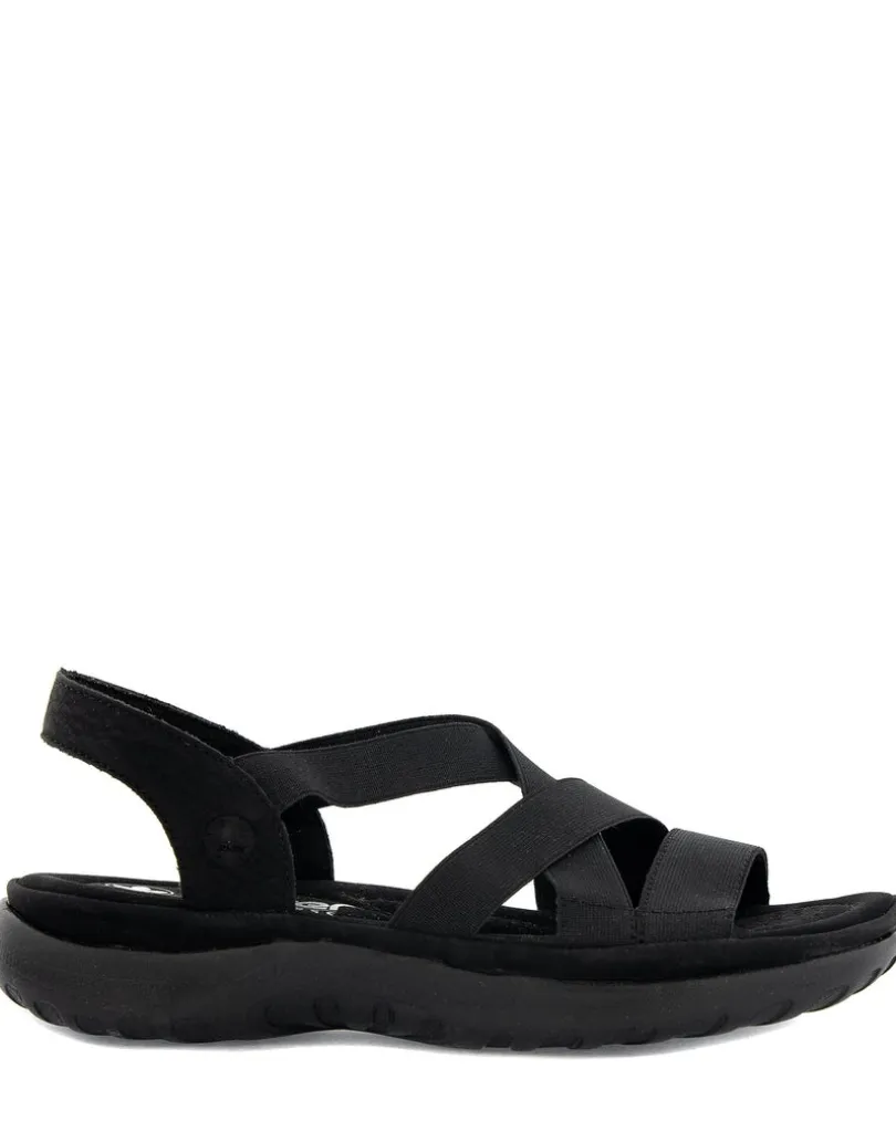Rieker Svart Sandal