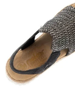 Rieker Svart Sandal