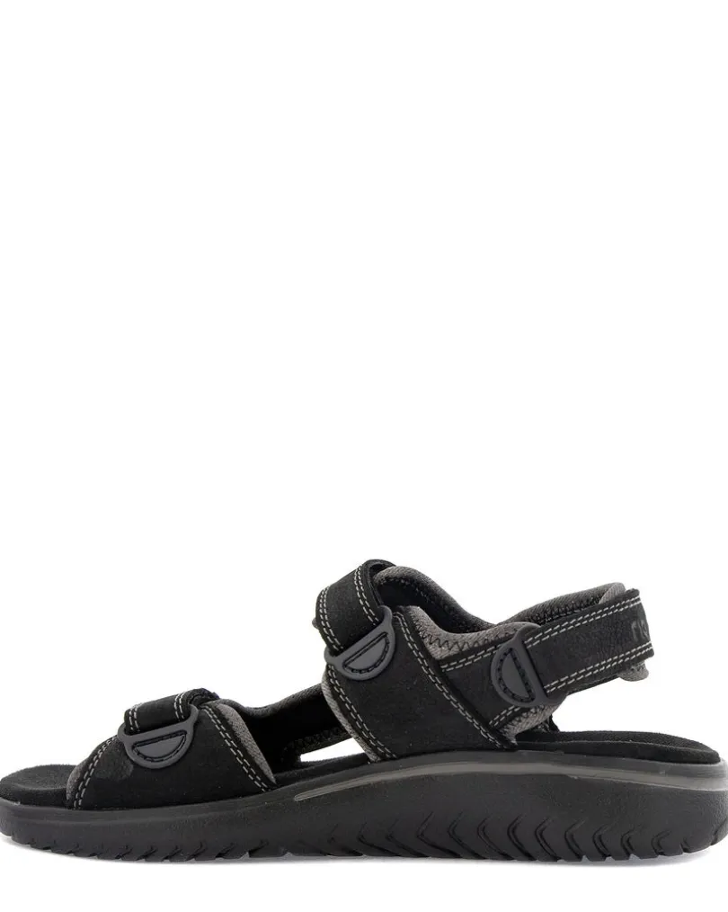 Rieker Svart Sandal