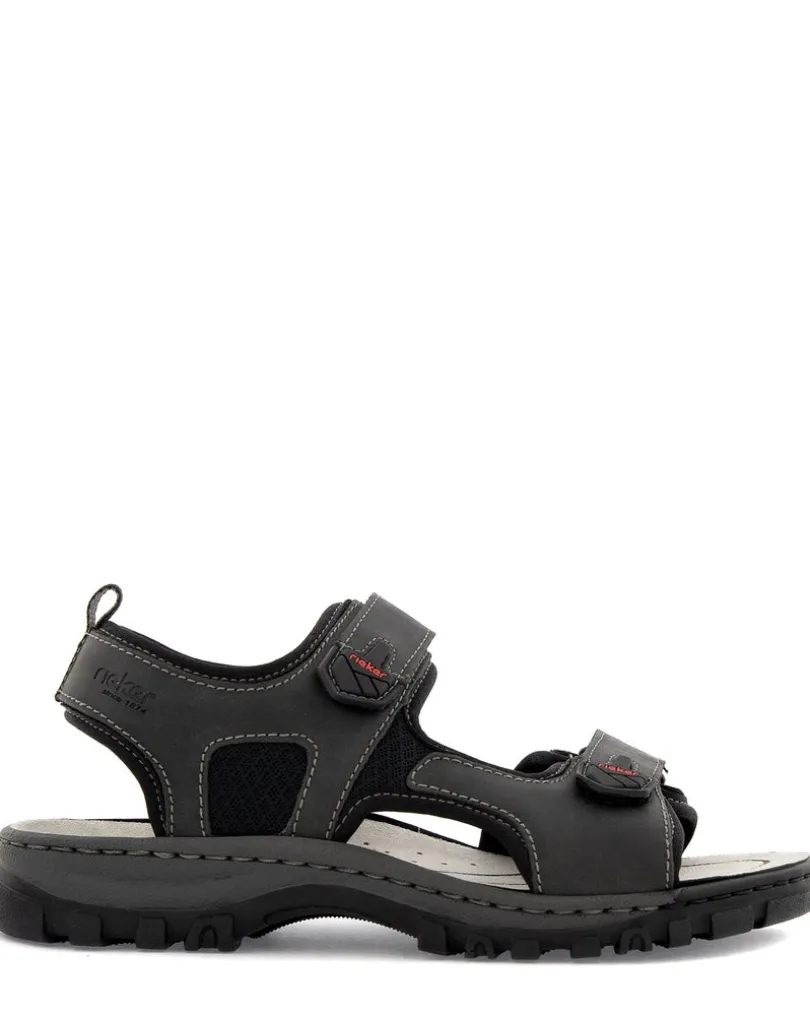 Rieker Svart Sandal