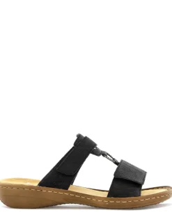 Rieker Svart Slip-In